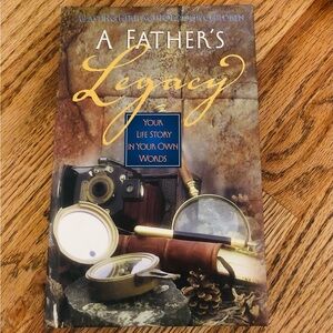 A Father’s Legacy, Your Life Story In Your Own Words, Hallmark Gift Book, NWT